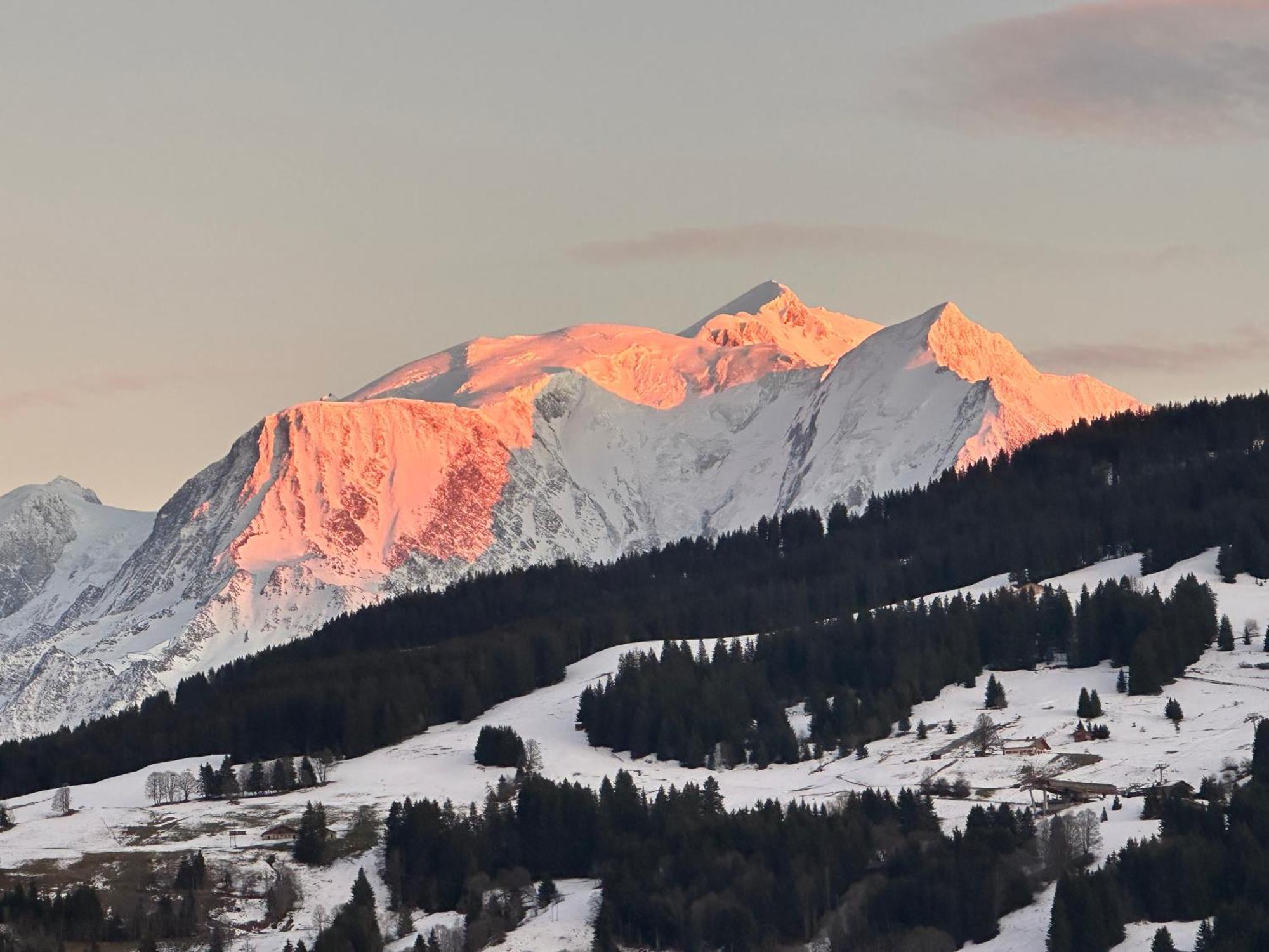 Chalet A Megeve-Vauvray - Grands Appartements , Vue Mont Blanc Demi-Quartier Εξωτερικό φωτογραφία